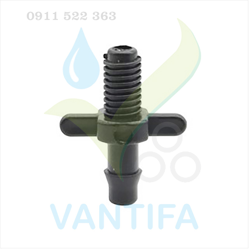 Khởi thủy ống 6 mm, 1 đầu ren 1 đầu gài MÀU ĐEN (sử dụng ống 4X6 , 5X7)