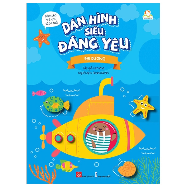 Fahasa - dán hình siêu đáng yêu - đại dương