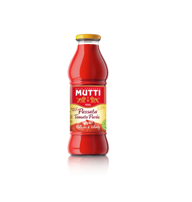 Sốt cà chua nghiền nhuyễn /Passata Glass Bottle -Tomato Purée 400g