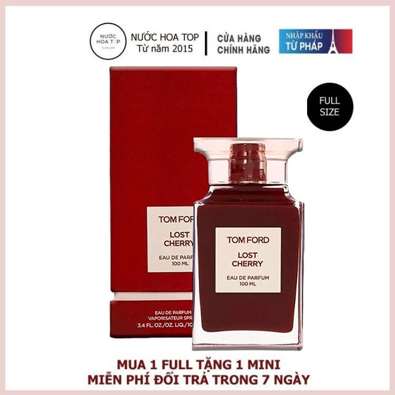 Nước hoa unisex tom ford lost cherry edp 100ml - nước hoa chính hãng
