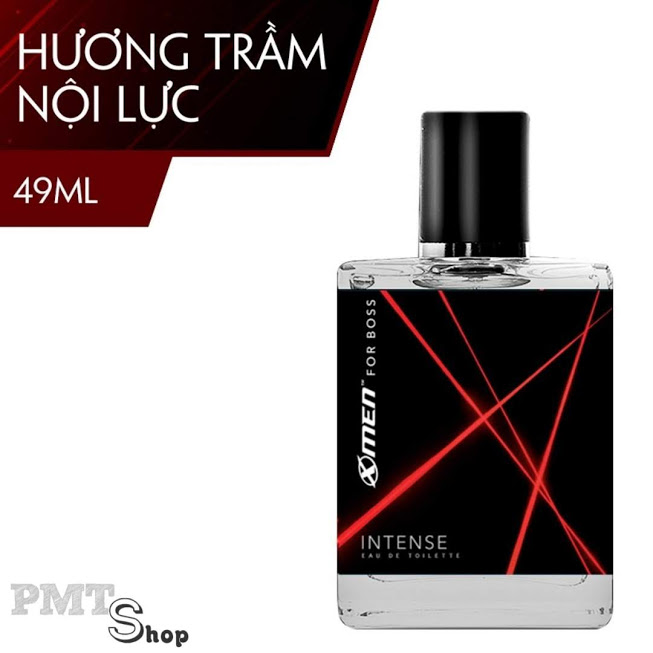 Nước hoa nam EDT X-Men for Boss Intense 49ml - Mùi hương trầm đầy nội lực Xmen