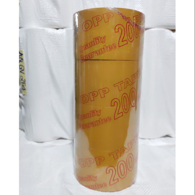 Băng keo vàng đục 7cm -200y giá rẻ thị trường.
