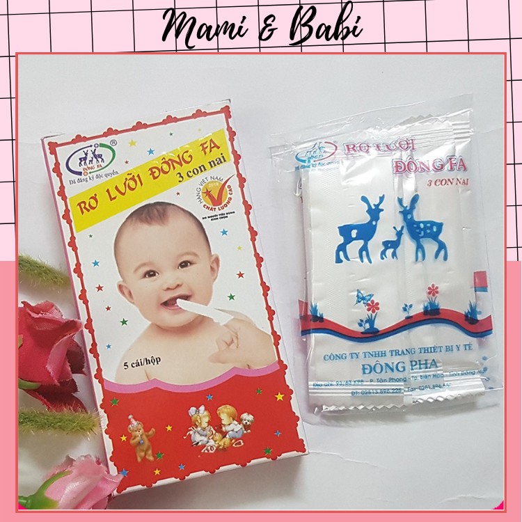 Rơ lưỡi Đông Pha cho bé