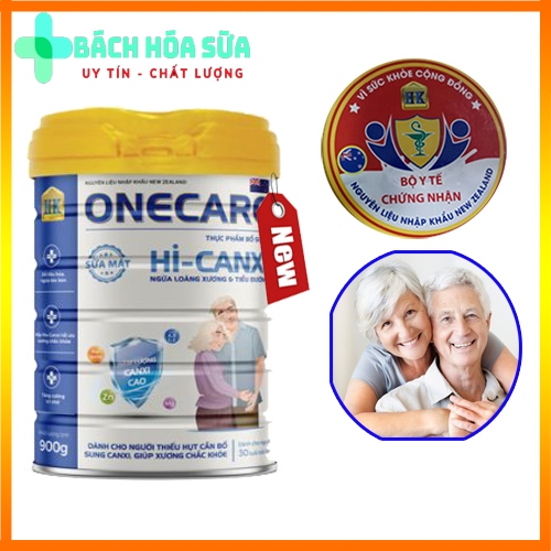 Sữa Onecare Hi-Canxi 900g – Bổ sung Canxi cho người từ 30 tuổi trở lên