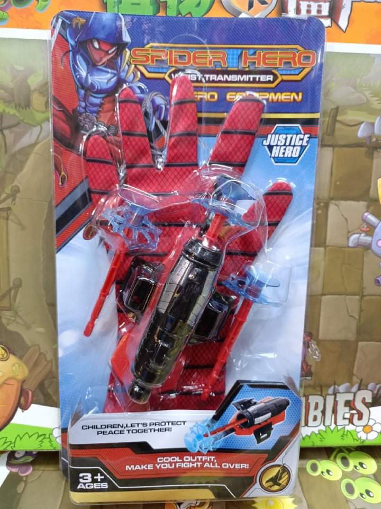 Đồ Chơi Găng Tay Và Phụ Kiện Siêu Nhân Người Nhện Spider Man #WL11187-42