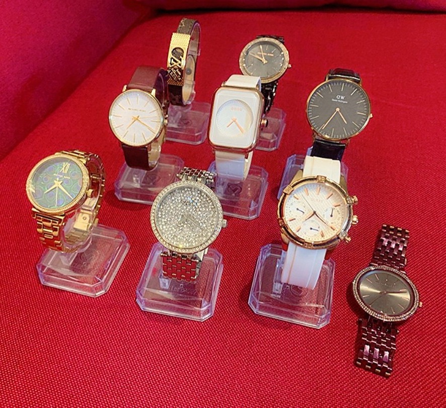 Giá Sỉ combo 5 Đế mika trưng bày đồng hồ tháo rời được