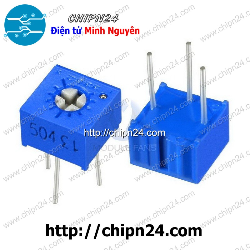 [3 CHIẾC] Biến trở Vuông 3362P (1K/10K/100K/2K/20K/200K/5K/50K/500K/1M) - [Chọn Loại]