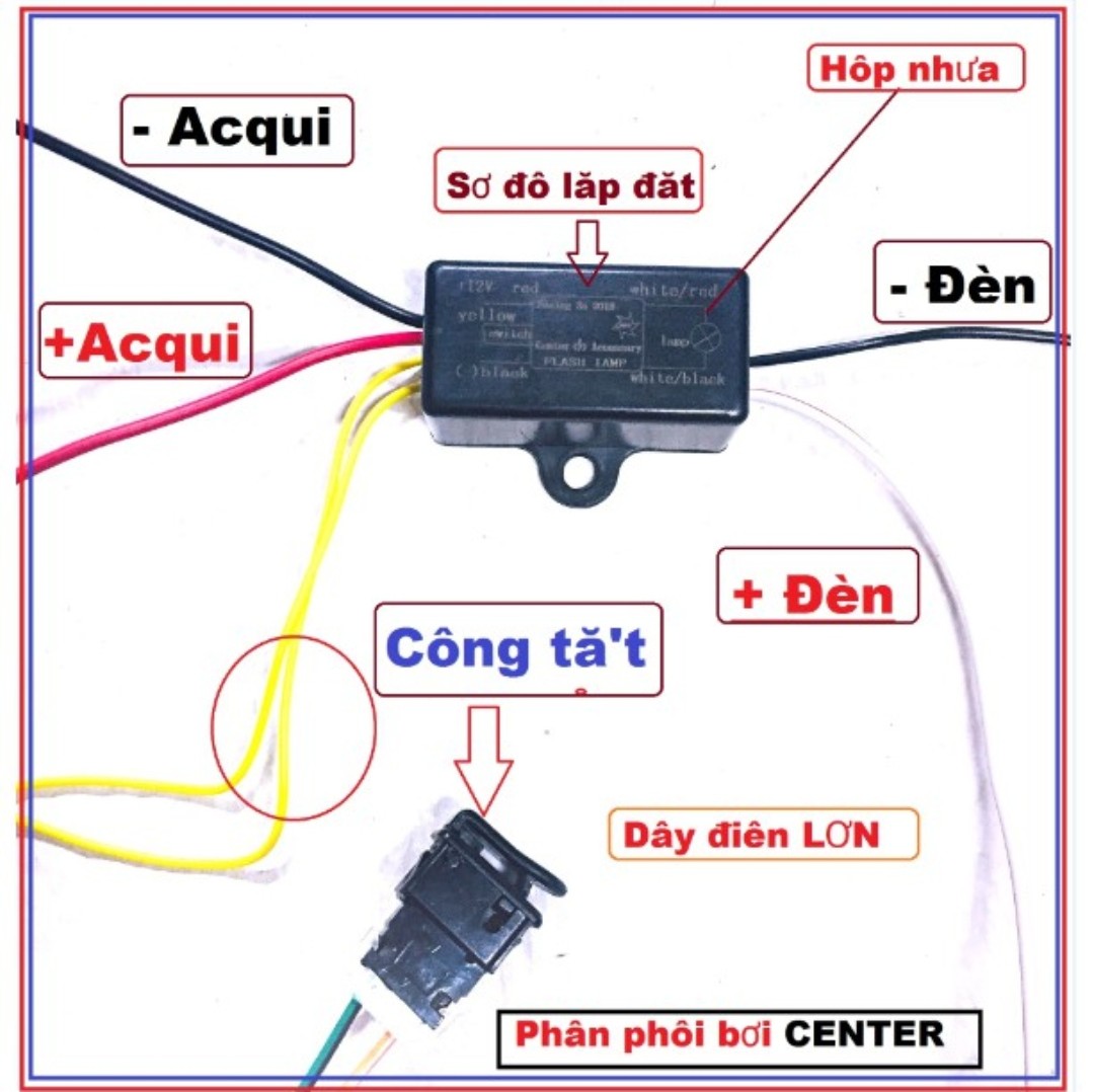 mạch năng lượng điện xe pháo máy honda dream  Dien Tu Viet Nam