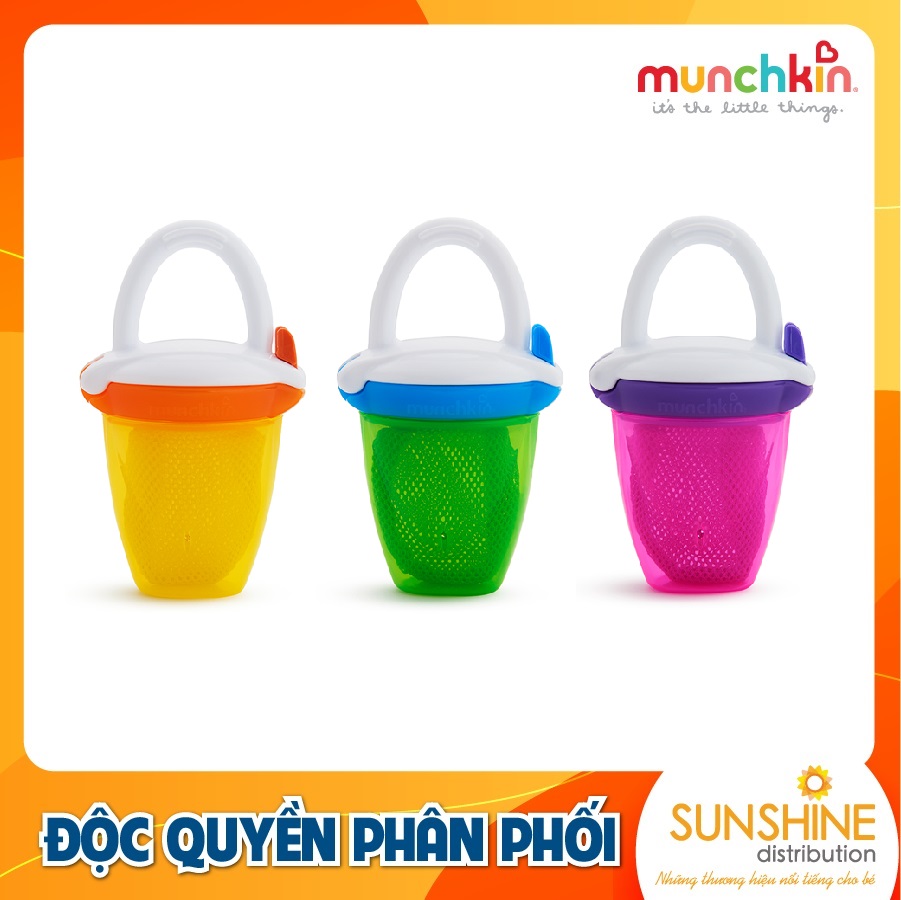 Túi ăn chống hóc có nắp munchkin