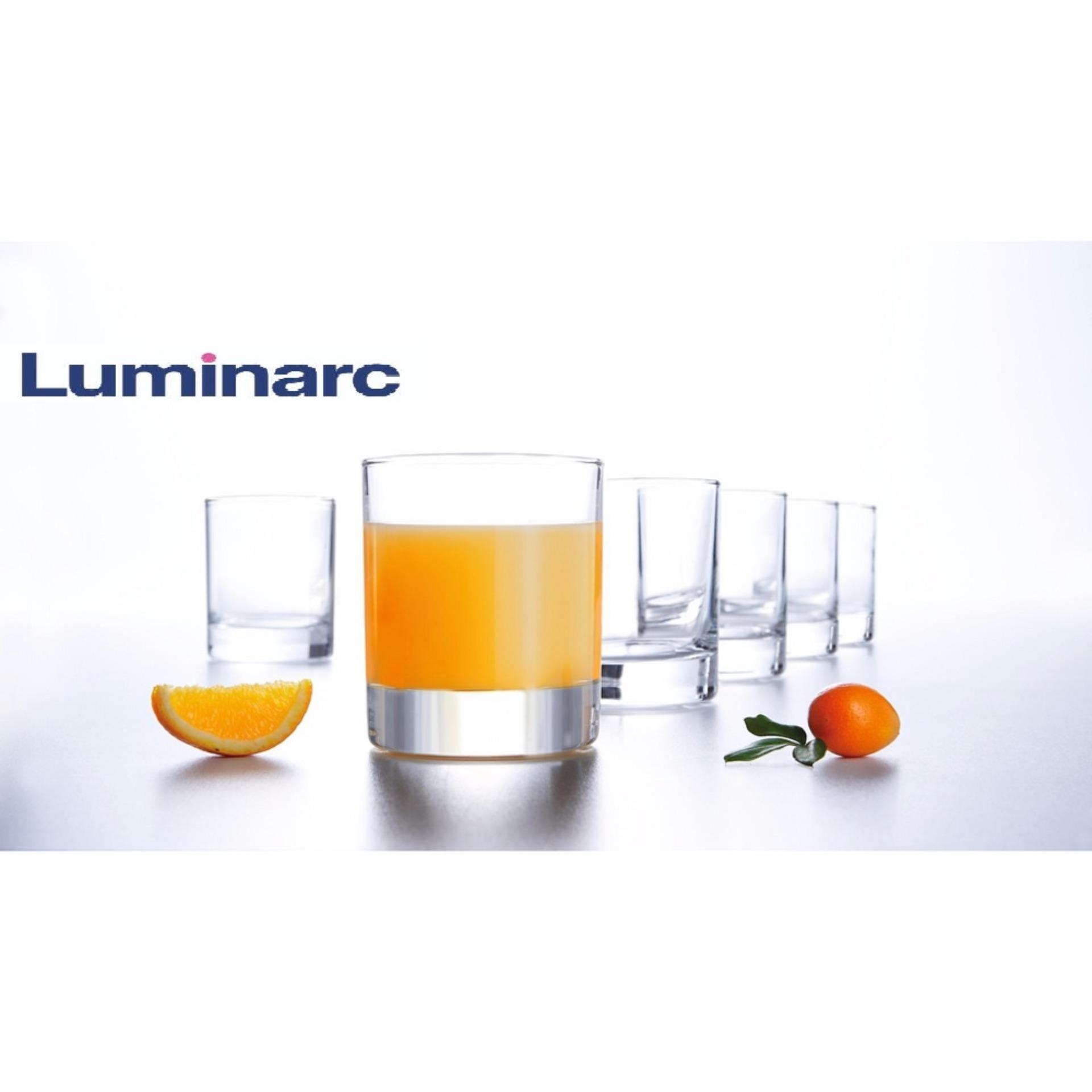 Bộ 6 ly thấp thủy tinh luminarc islande 300ml- d0617