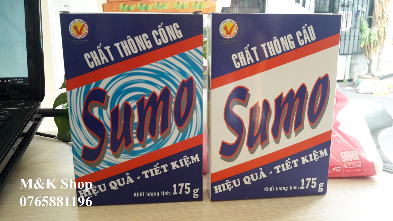 Bột thông cầu - thông cống SUMO 175g