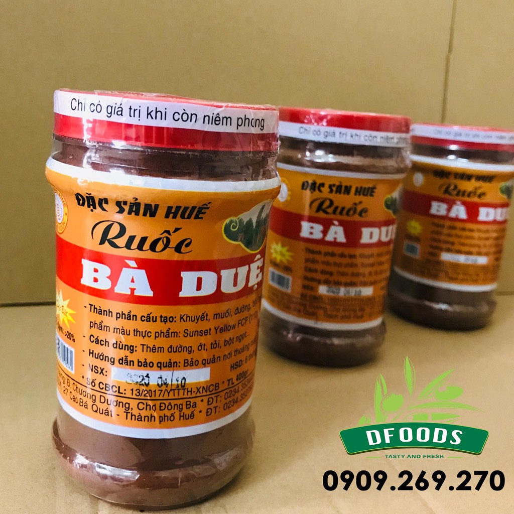 Mắm Ruốc Huế Bà Duệ 400g chính gốc