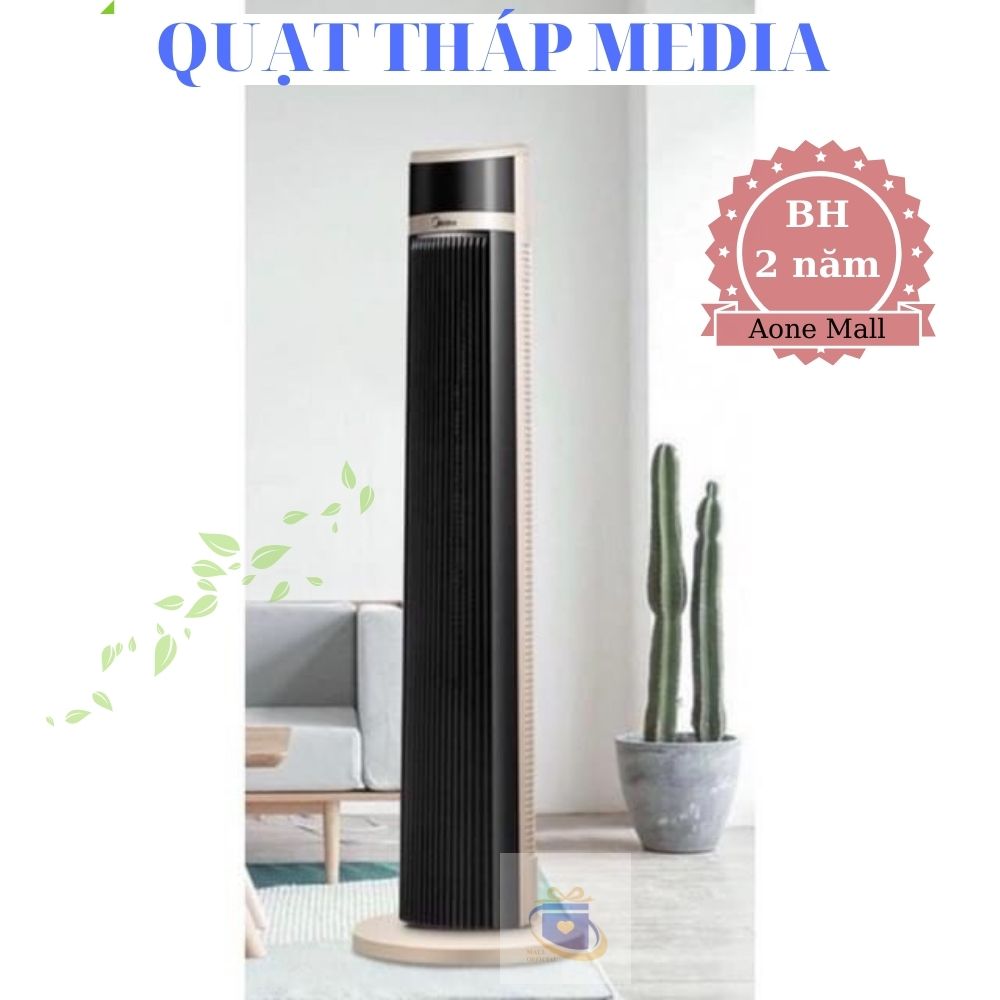 [Một đổi một trong 12 tháng với bất kỳ lỗi NSX] Quạt tháp Media ZDA09MB không cánh, tiết kiệm điện (inveter). Decor nhà cửa thêm tiện lợi và gọn gàng