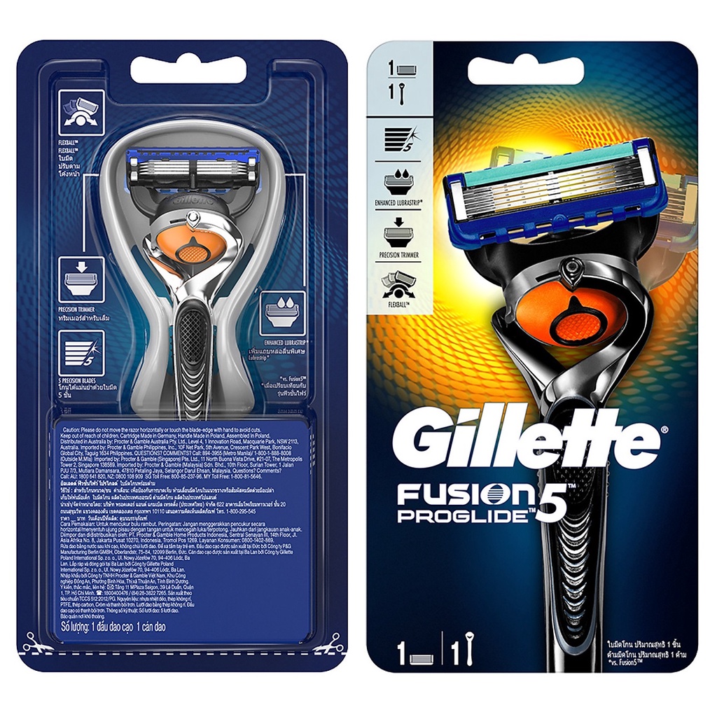 Dao Cạo Râu Gillette Fusion 5 Proglide Flexball Chính Hãng