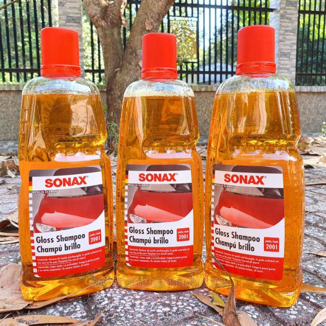 Dung dịch xà bông rửa xe sonax