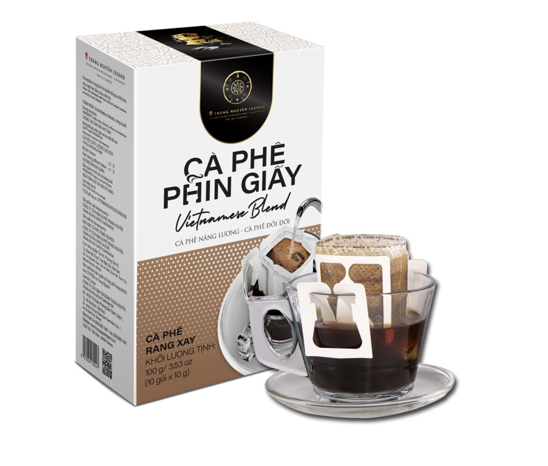 Cà phê Trung Nguyên Giá Sỉ - Cà phê phin giấy