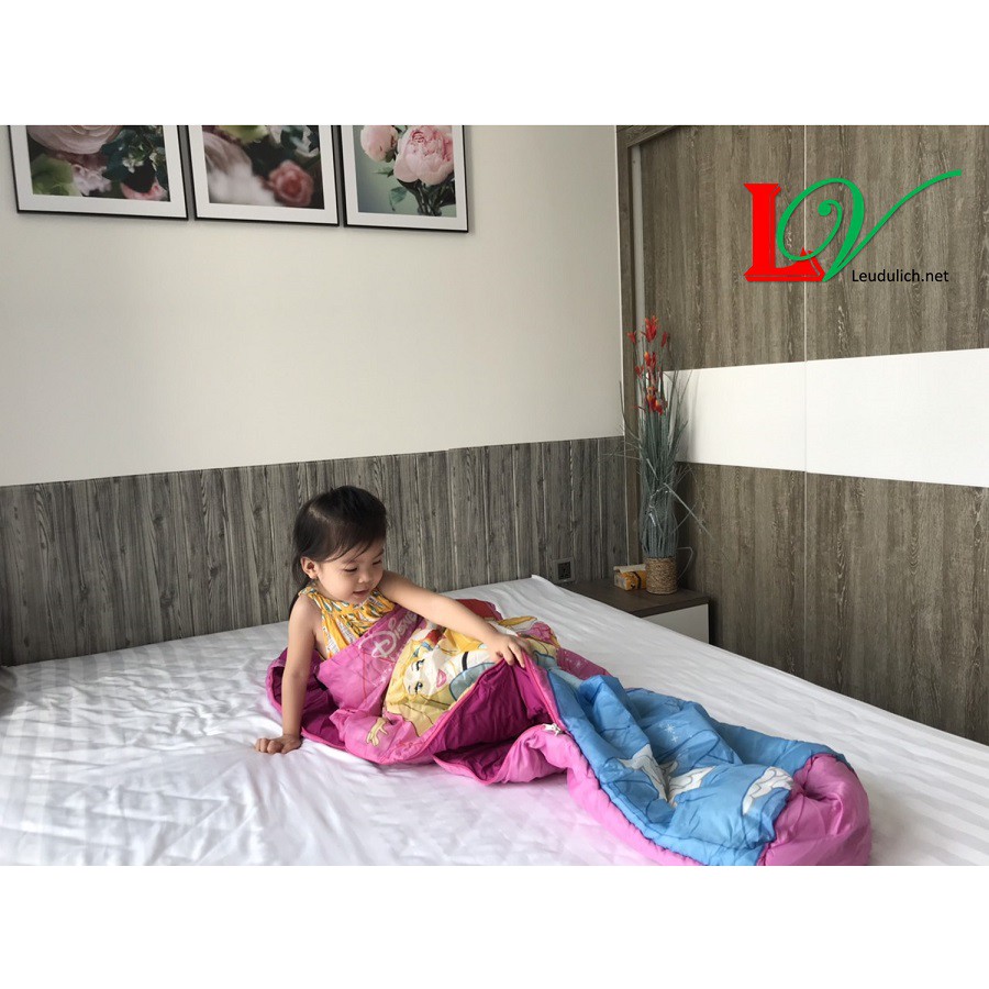 Túi ngủ cho bé gái, bé trai 4-12 tuổi