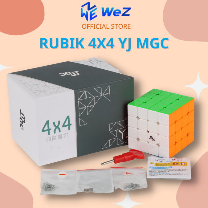 Rubik s Cube 4x4 YJ MGC stickerless with magnet