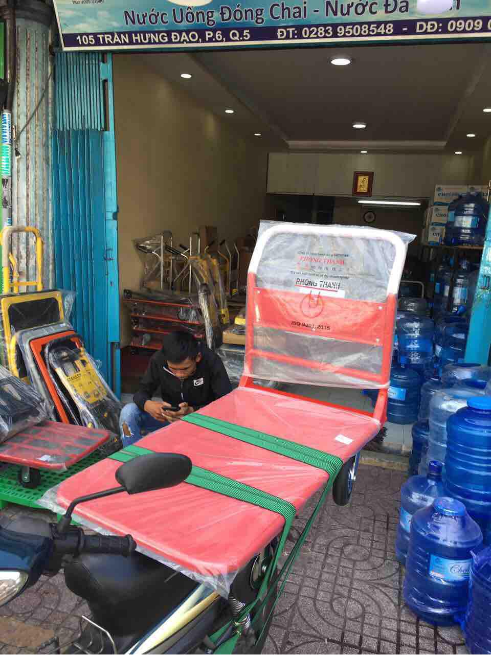 [HCM]Xe đẩy tay 4 bánh Phong Thạnh XTH 200T tải 500kg