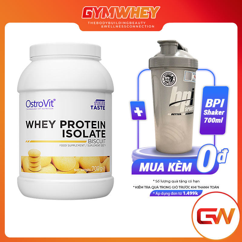 Thực Phẩm Bổ Sung Giúp Tăng Cơ Bắp Ostrovit Whey Protein Isolate 700 Gram