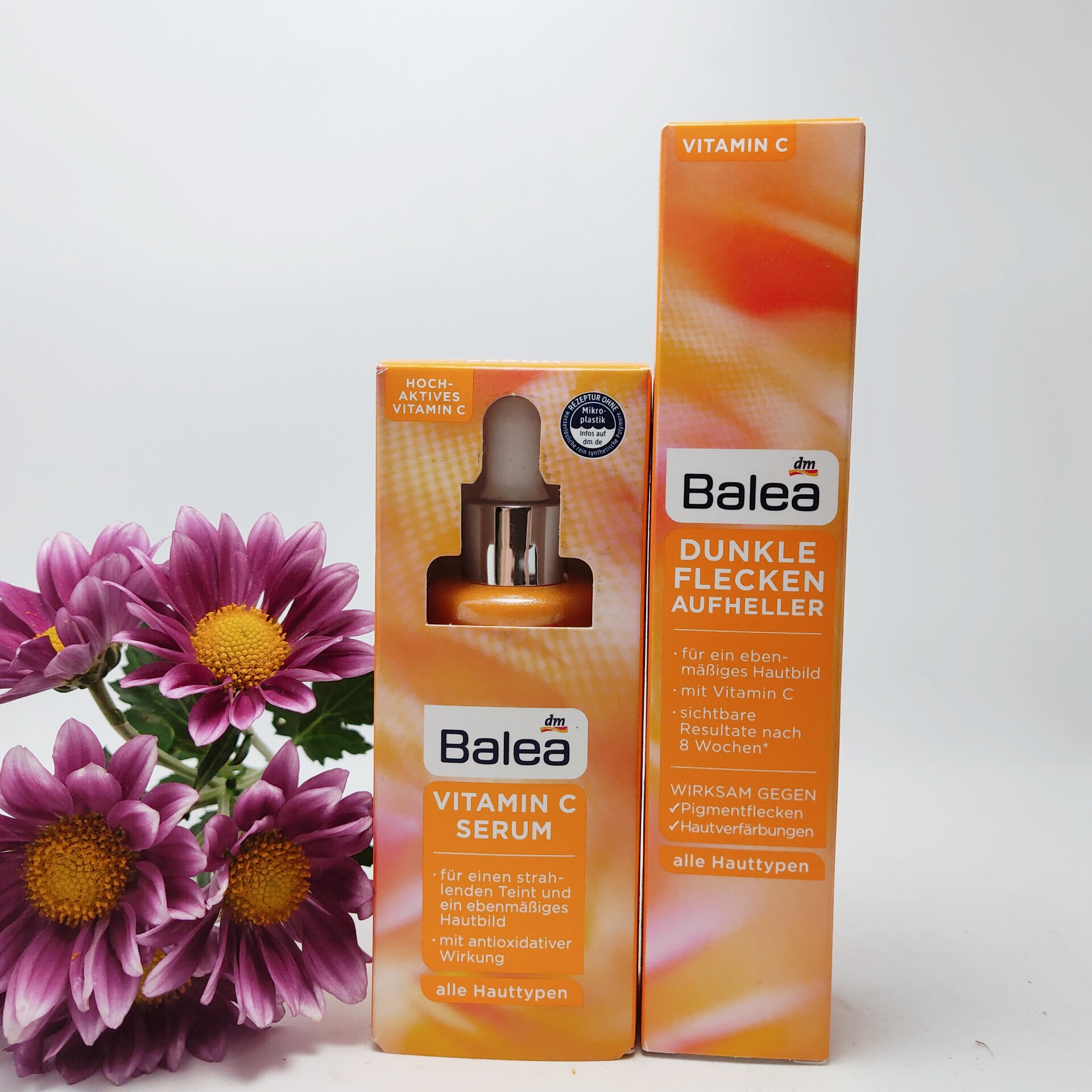 Bộ đôi serum và kem dưỡng da Balea Đức