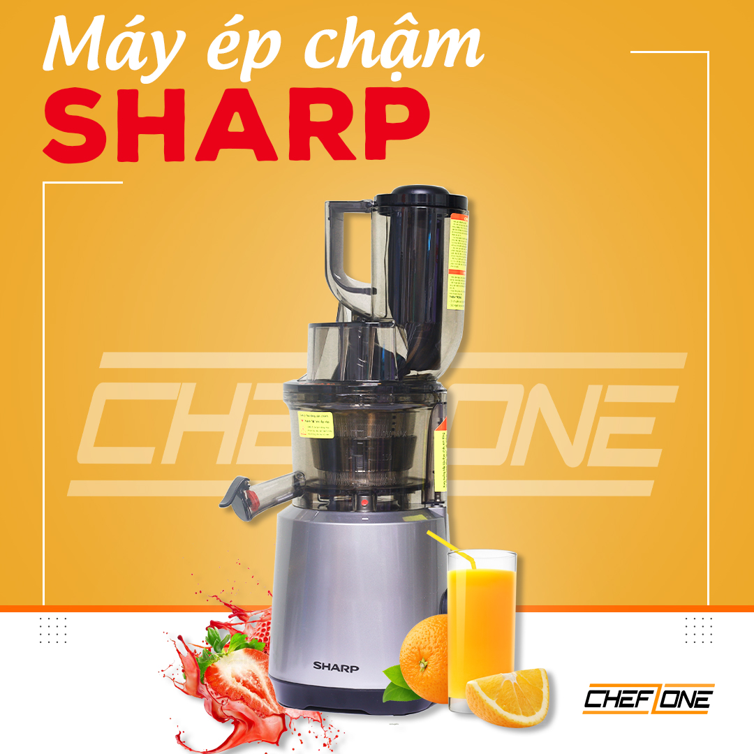 Máy ép chậm KS888 miệng rộng - Máy ép trái cây cổ rộng - Máy nghiền cả quả lưới kim loại - Máy ép hoa quả KS888