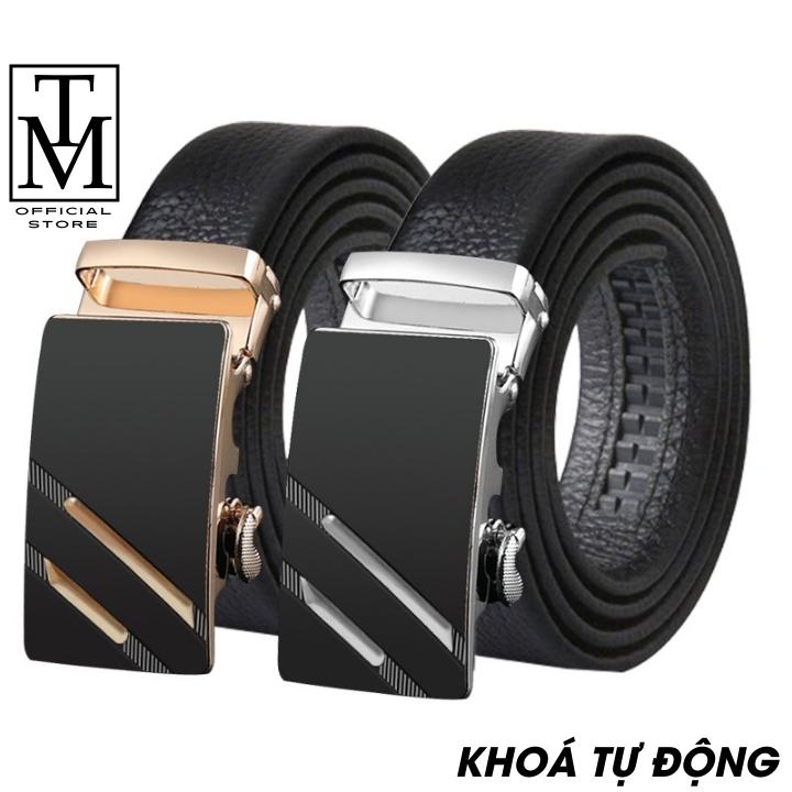 Thắt lưng nam da cao cấp khoá kim loại tự động phong cách Hàn Quốc - Dây lưng nam TL27