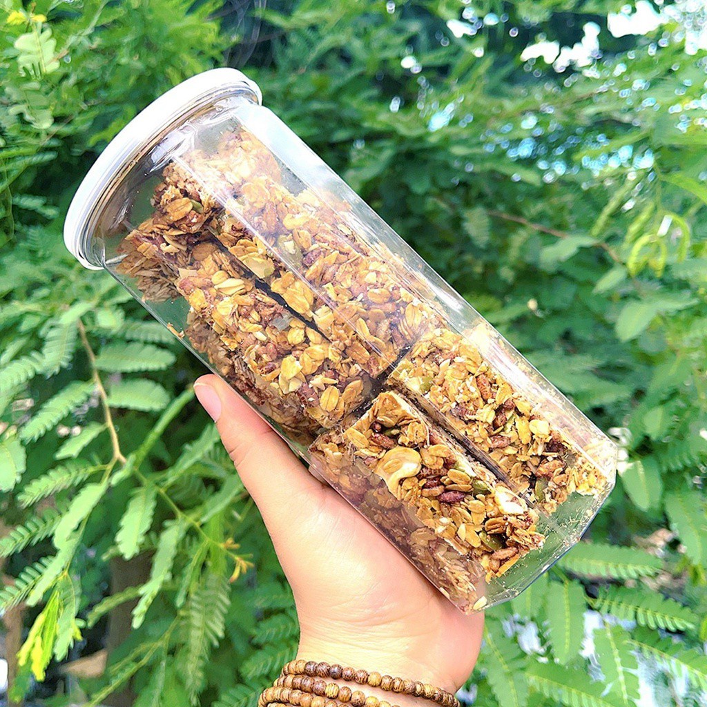 500gram thanh gạo lứt ngũ cốc chà bông - thanh gạo lứt chà bông mix hạt dinh dưỡng