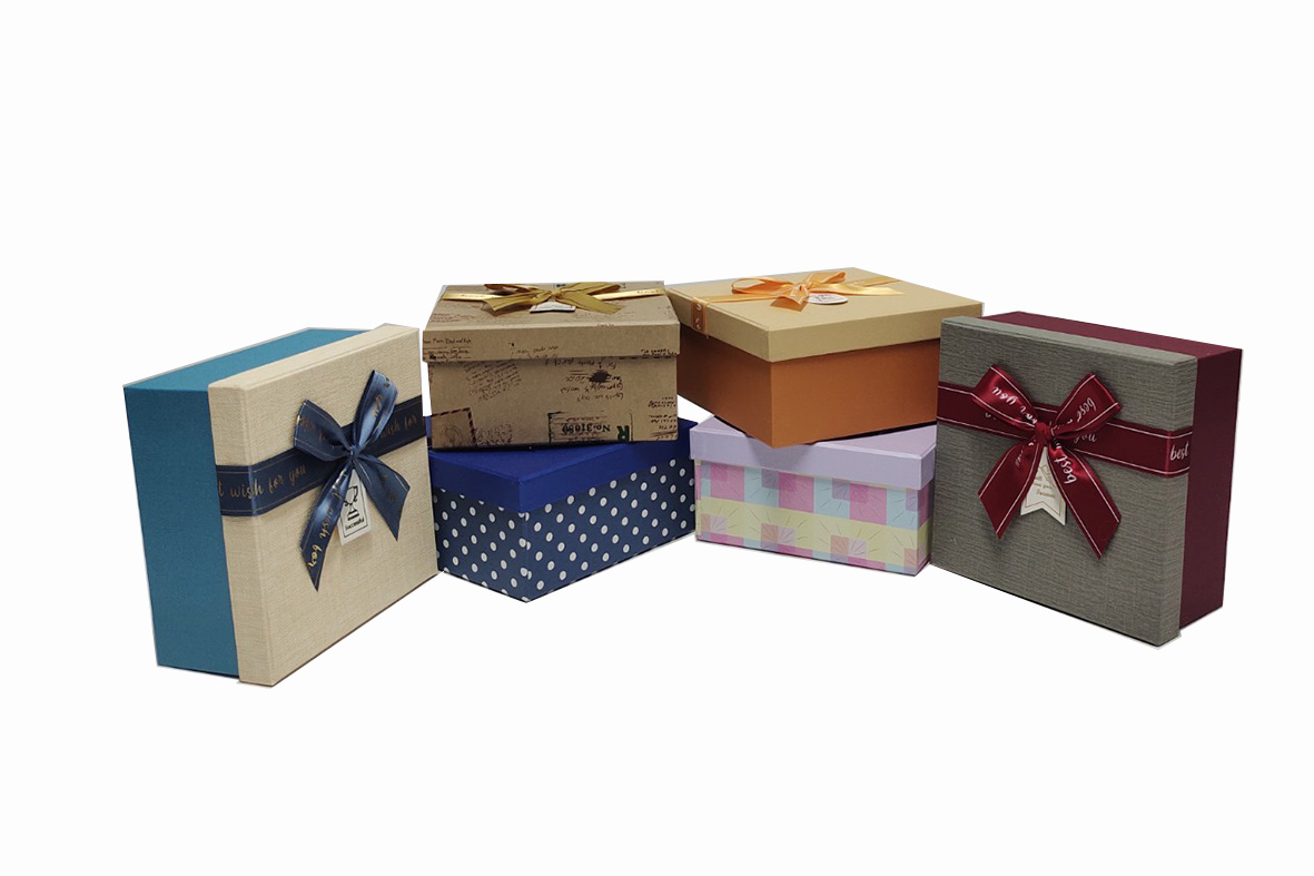 Hộp Quà Vuông Phượng Hoàng V026 - 14 x 14 x 7 cm