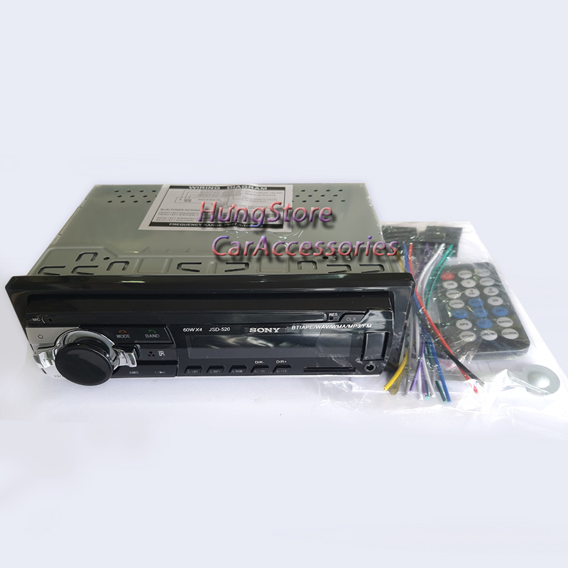 Đầu Radio xe hơi , Usb,thẻ nhớ,Aux,radio 12v-24vdc CarAccessories