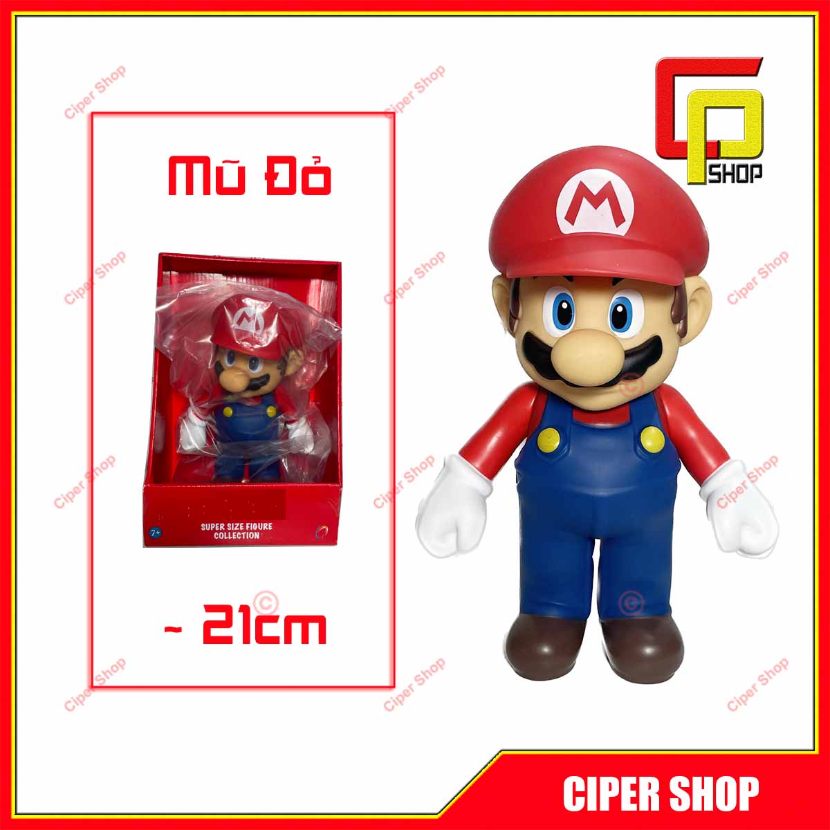 Mô hình Super Mario Bros - Mô hình Mario - Figure Action Mario