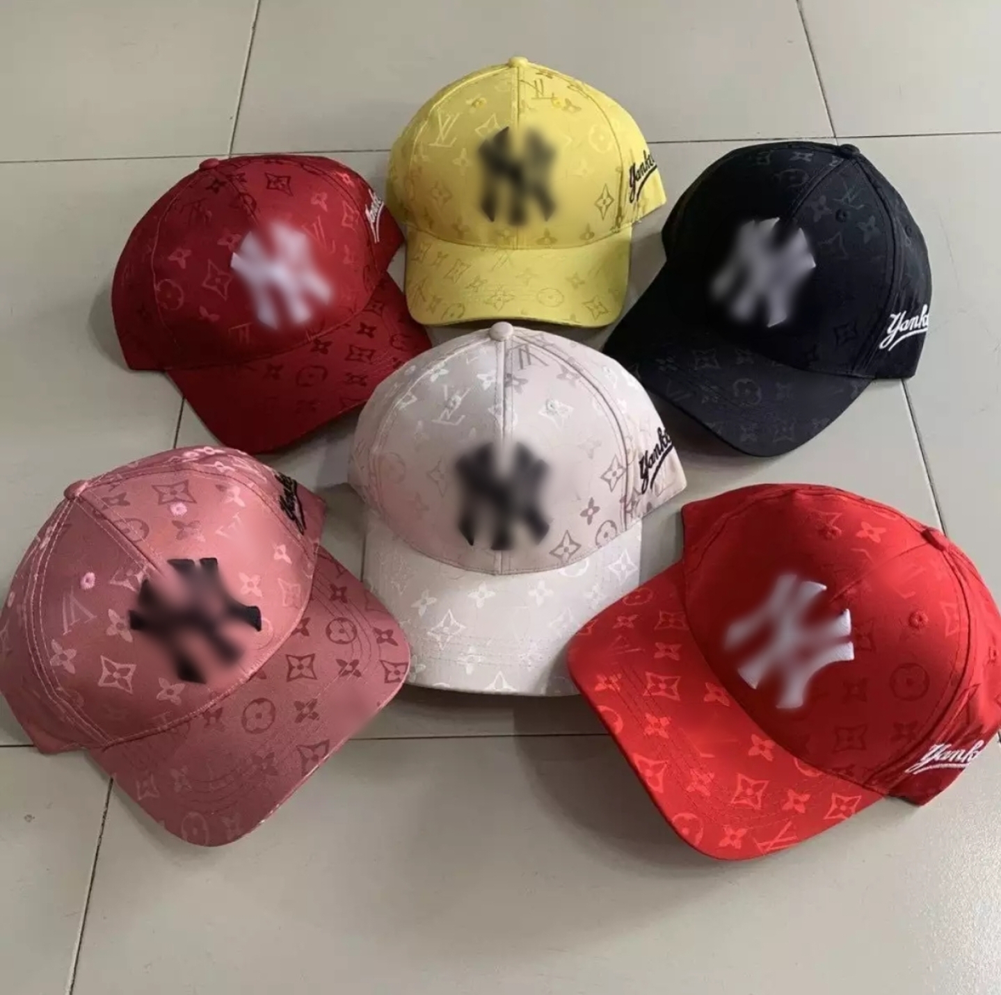 Nón Kết Gấm NY Siêu Xinh, Mũ Lưỡi Trai Chất Liệu Gấm Siêu Đẹp