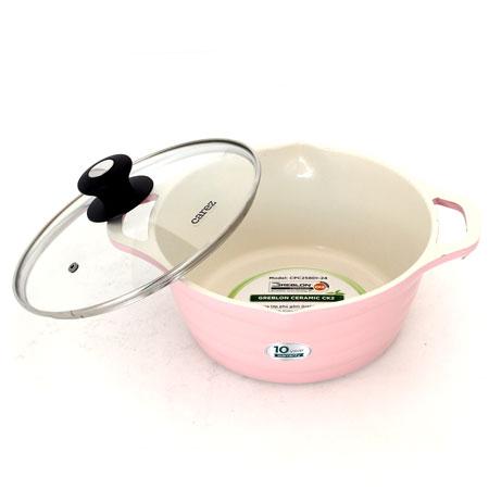 Nồi đúc cao cấp phủ gốm carez cp c258di-24