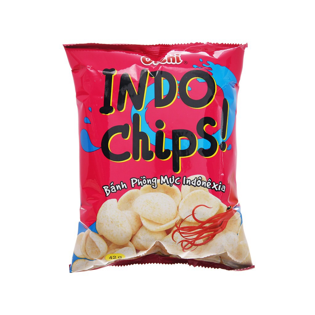 Bim bim snack vị mực oishi 40g