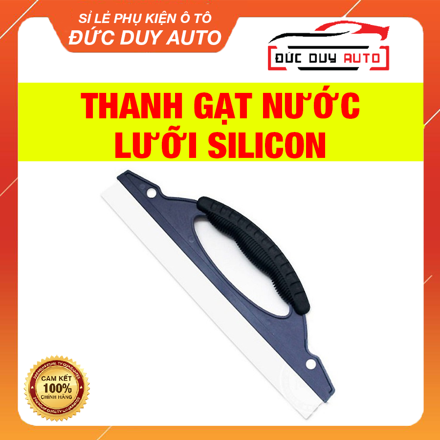 Dụng cụ, thiết bị, thanh gạt nước lưỡi silicon, có tay nắm chuyên dùng rửa kính ô tô, xe hơi, xe tải, văn phòng, nhà cửa