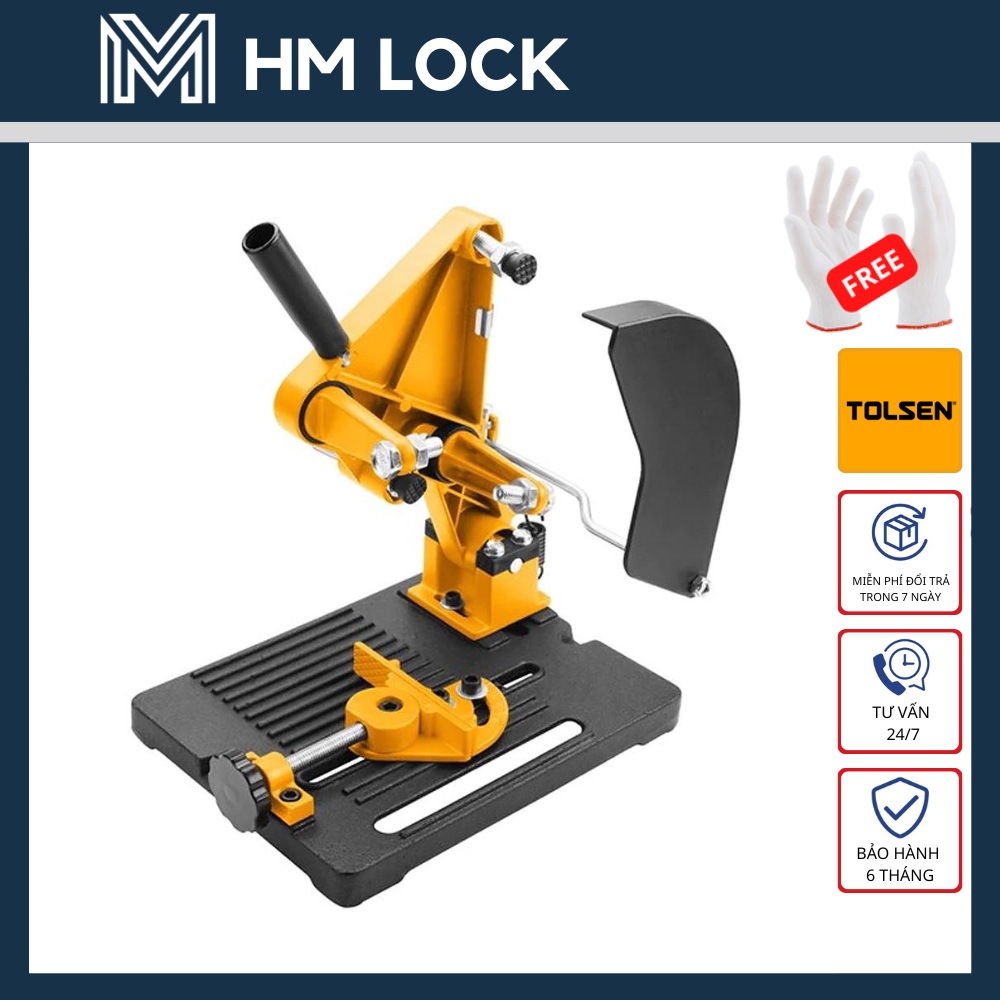 GIÁ ĐỠ MÁY MÀI GÓC TOLSEN 10501 - HÀNG CHÍNH HÃNG - 10501