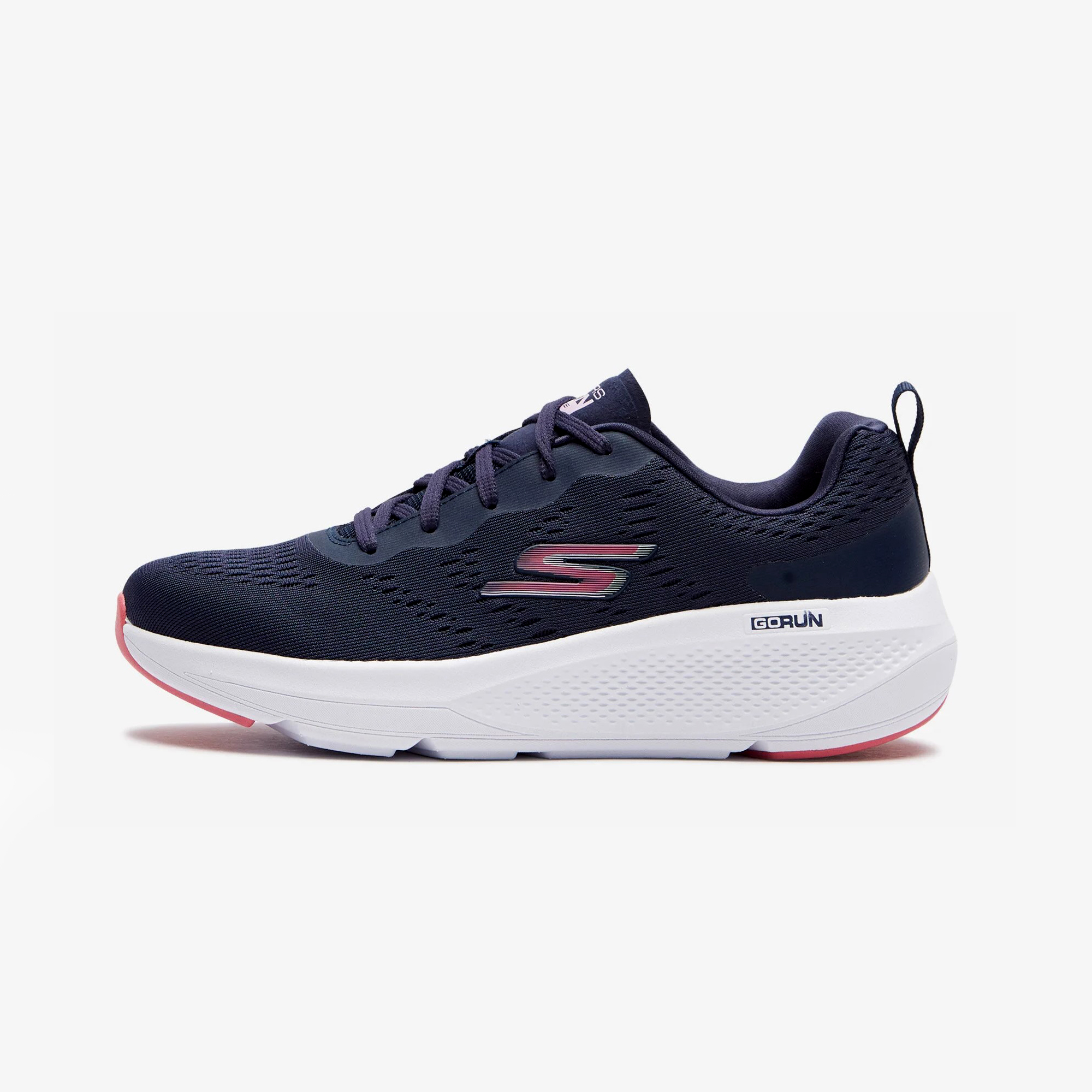 Giày thể thao nữ Sketcher Go run Elevate 128319, giày vải đế cao 3cm, êm mềm, thoáng khí.