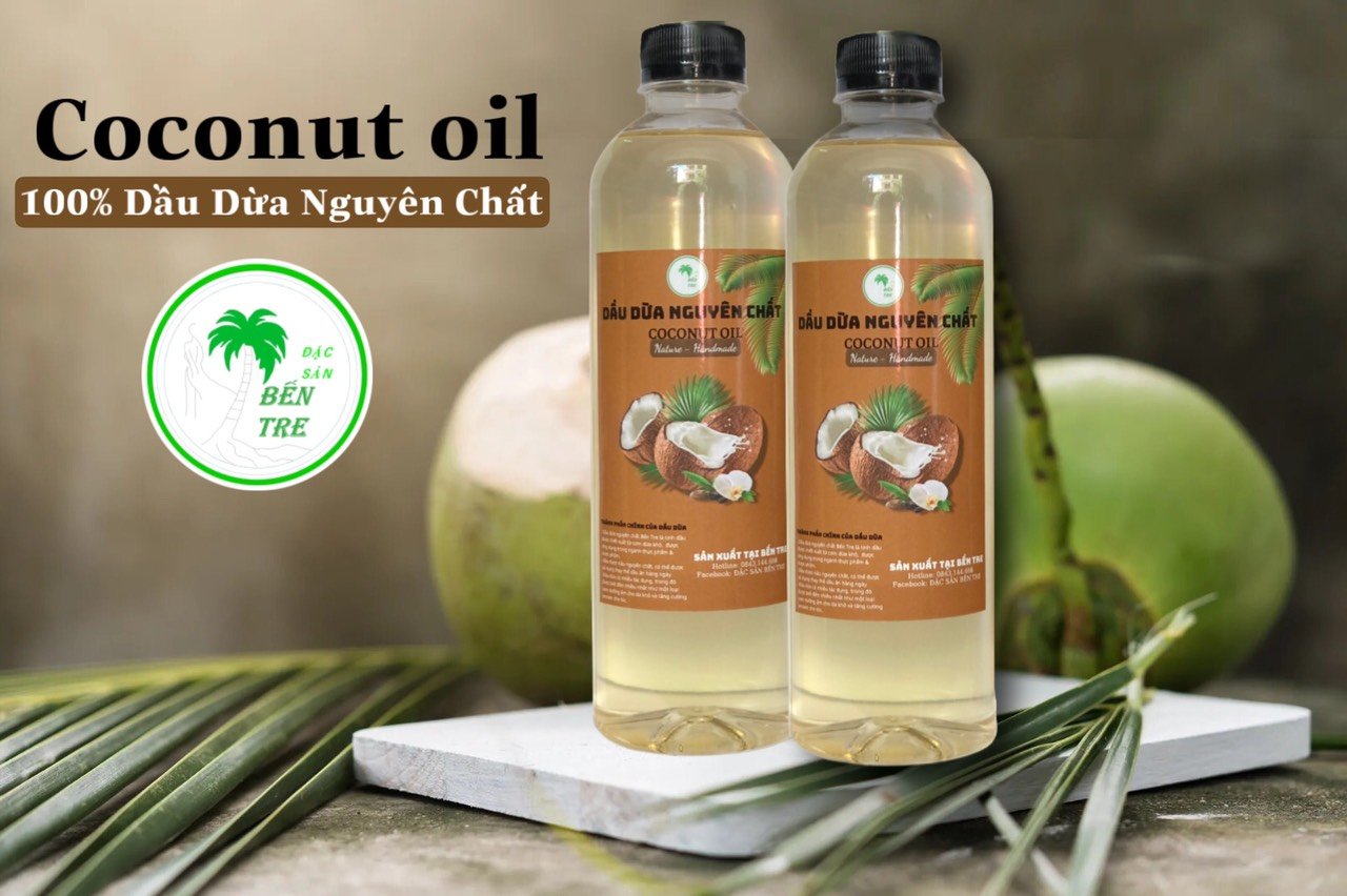 Dầu dừa nguyên chất Bến Tre