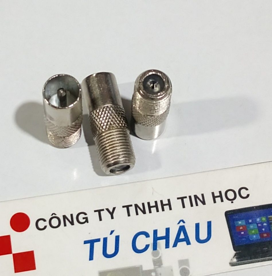 Đầu cắm tivi (chuẩn cắm anten - rf in) (thẳng - vuông gốc)