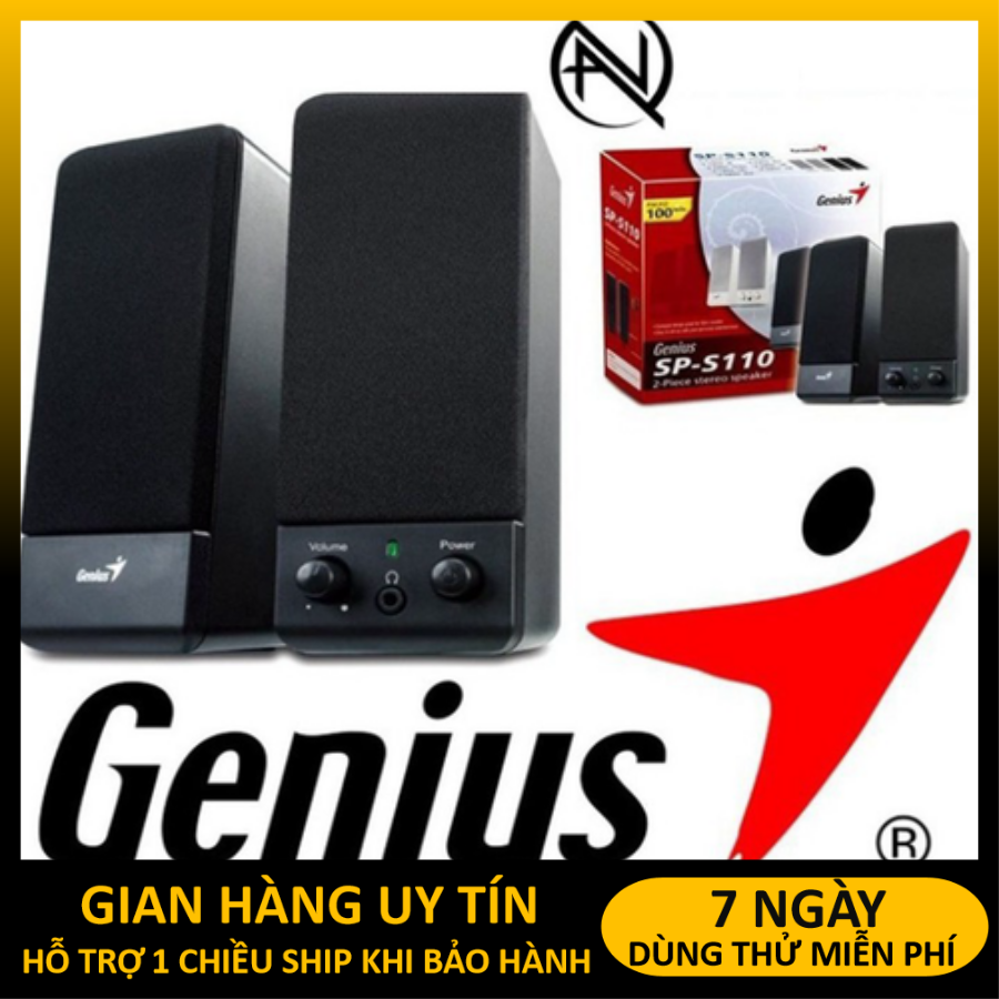 Loa vi tính genius sp-s110 2.0 âm thanh sống động