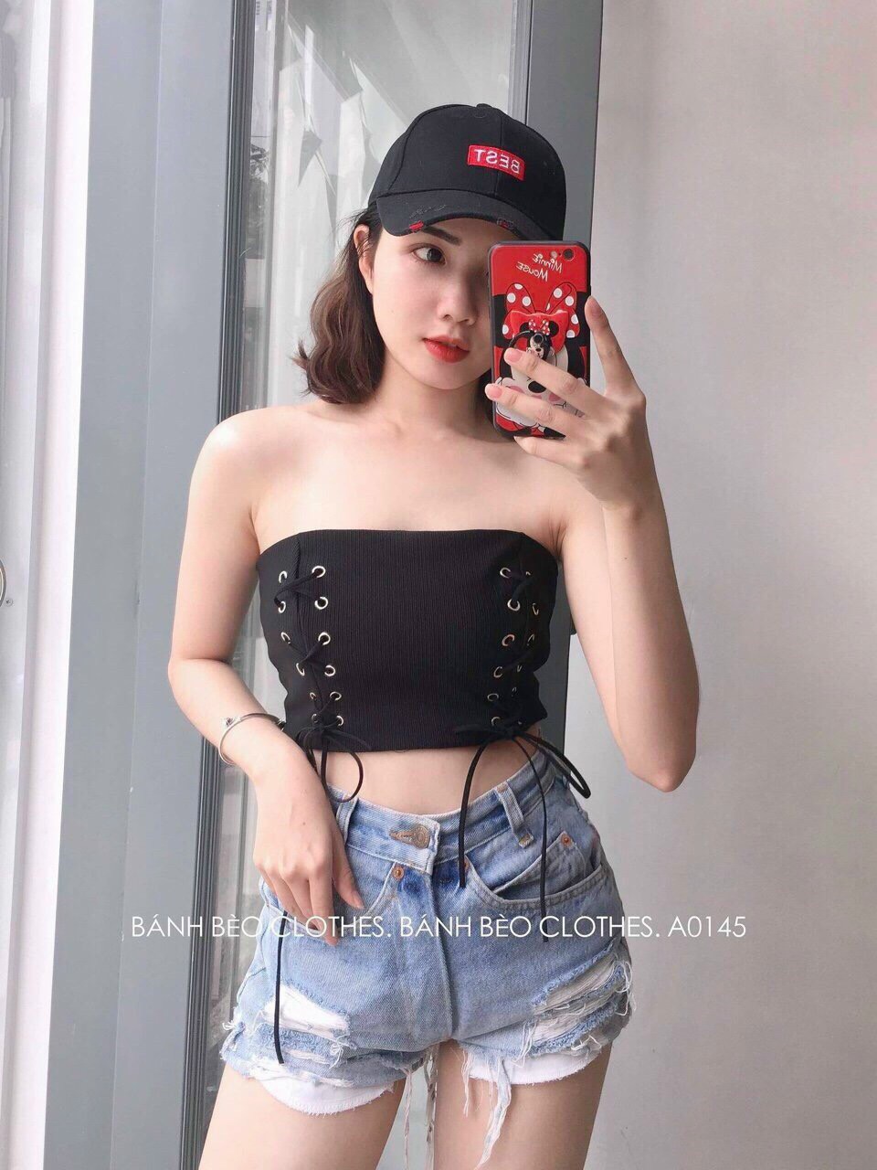 Áo ống xỏ dây,áo ống,ly store