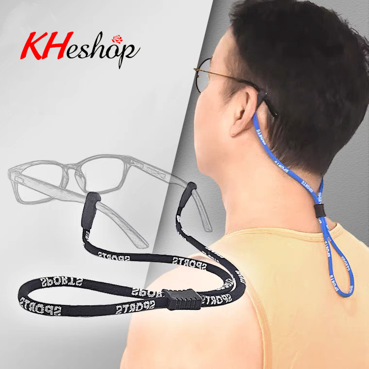 Dây đeo kính thể thao chống trượt, dây thừng đeo kính du lịch cho mọi lứa tuổi mã Y6002 - kheshop