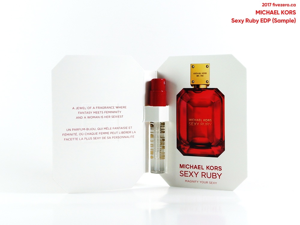 HCM][SAMPLE] nước hoa nữ MICHAEL KORS Sexy Ruby hàng Mỹ xách tay 