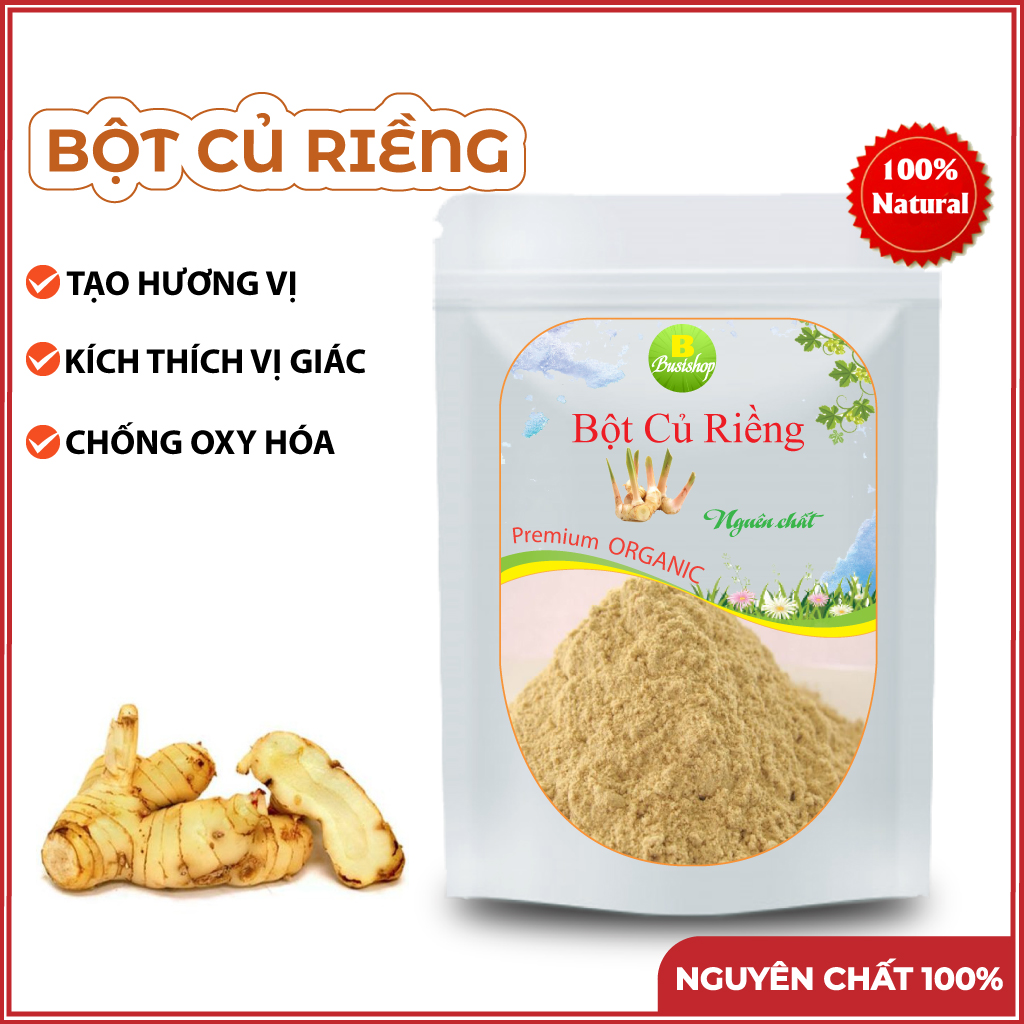 Bột Củ Riềng Nguyên Chất 100g - Làm gia vị cho các món ăn ngon
