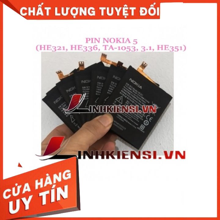 Pin nokia 5 ⚡giá gốc tụt quần⚡ pin zin chất lượng cao