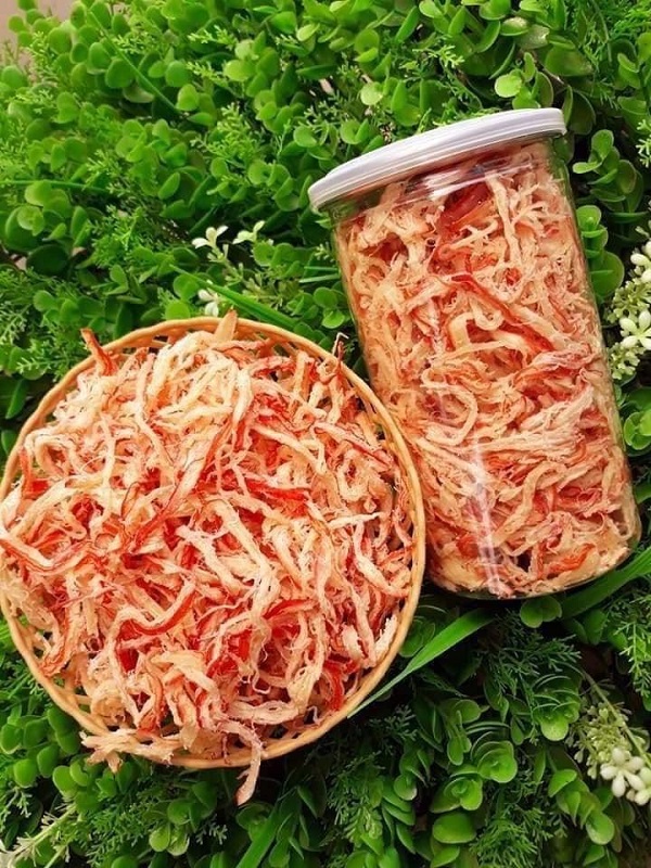 100g Mực hấp nước dừa loại ngon
