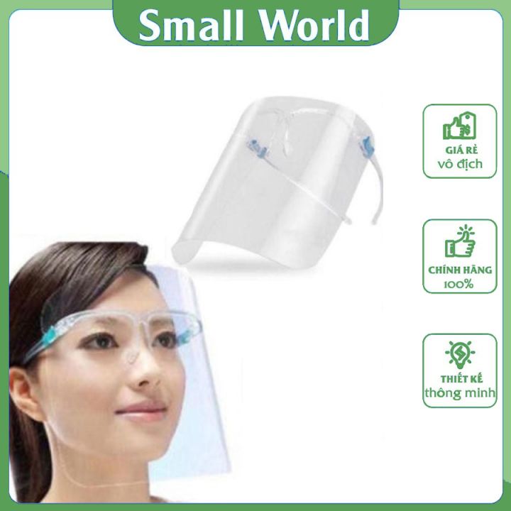 Tấm chắn face sheild,mặt nạ bảo hộ y tế chống dịch, chống giọt bắn bảo vệ khuôn mặt, kính y tế đa năng