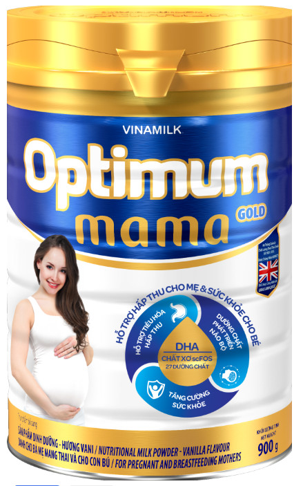 Sữa bột Optimum Mama Gold 900g