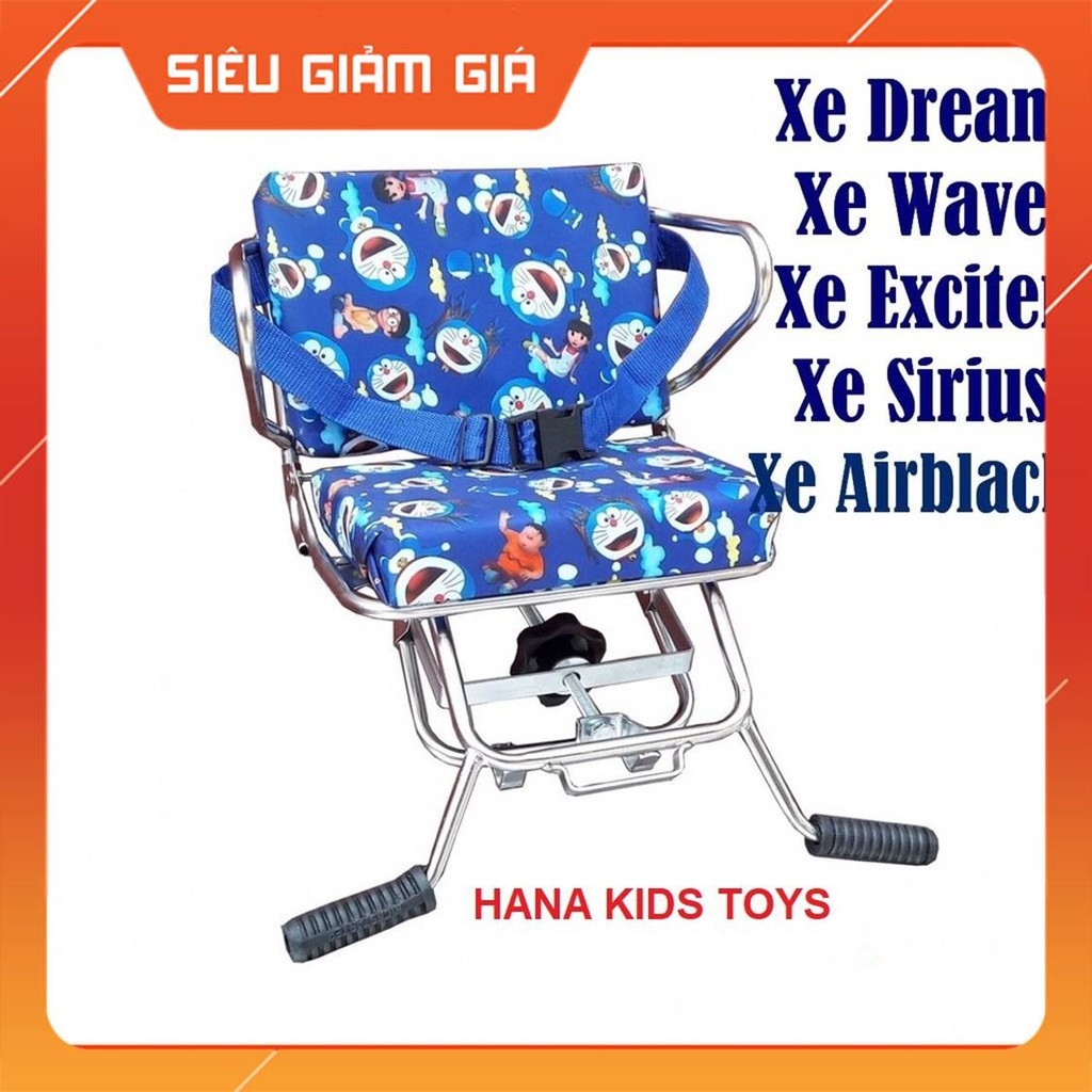 [SỈ LẺ] 🏍 Ghế ngồi xe máy 🏍 Xe Số Yên Nệm Không TựaCó tựaCó VòngCó Gác ChânAn Toàn Cho Bé