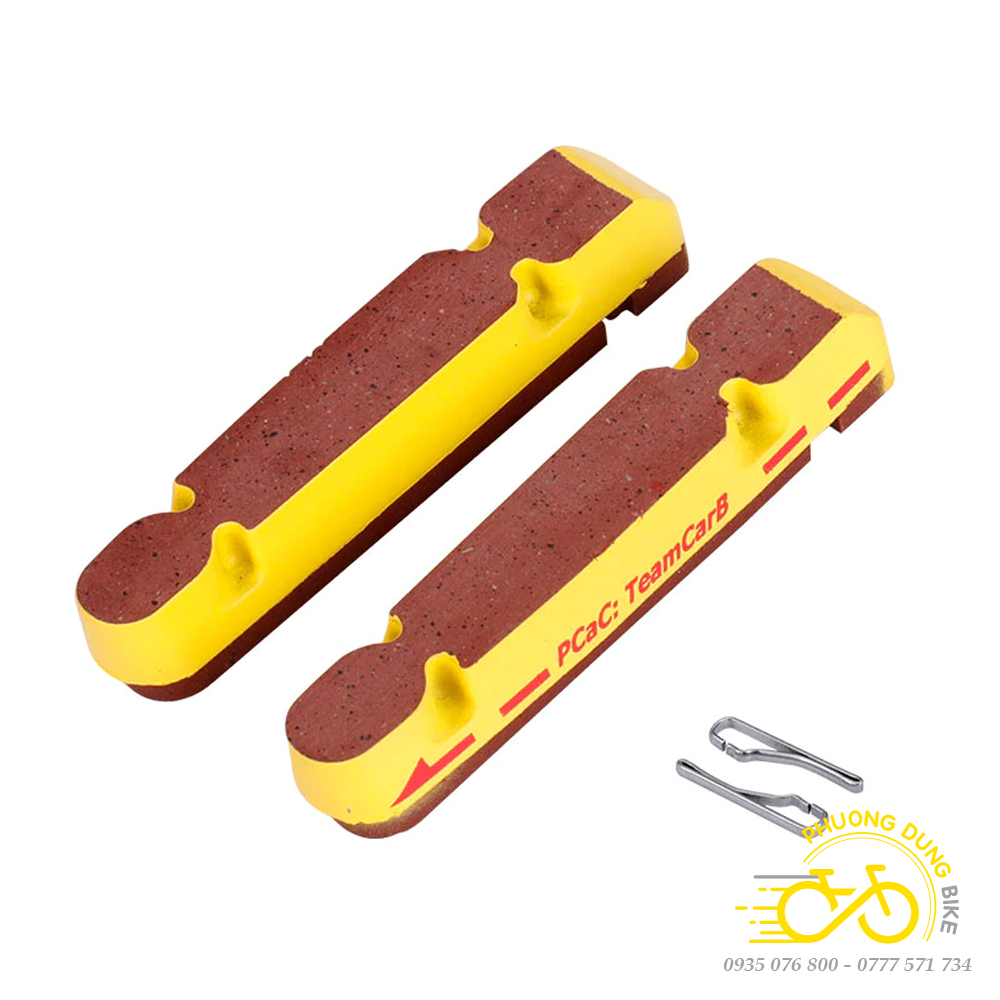 Cặp gôm phanh cho xe đạp road Carbon TeamCarb - 2 gôm phanh